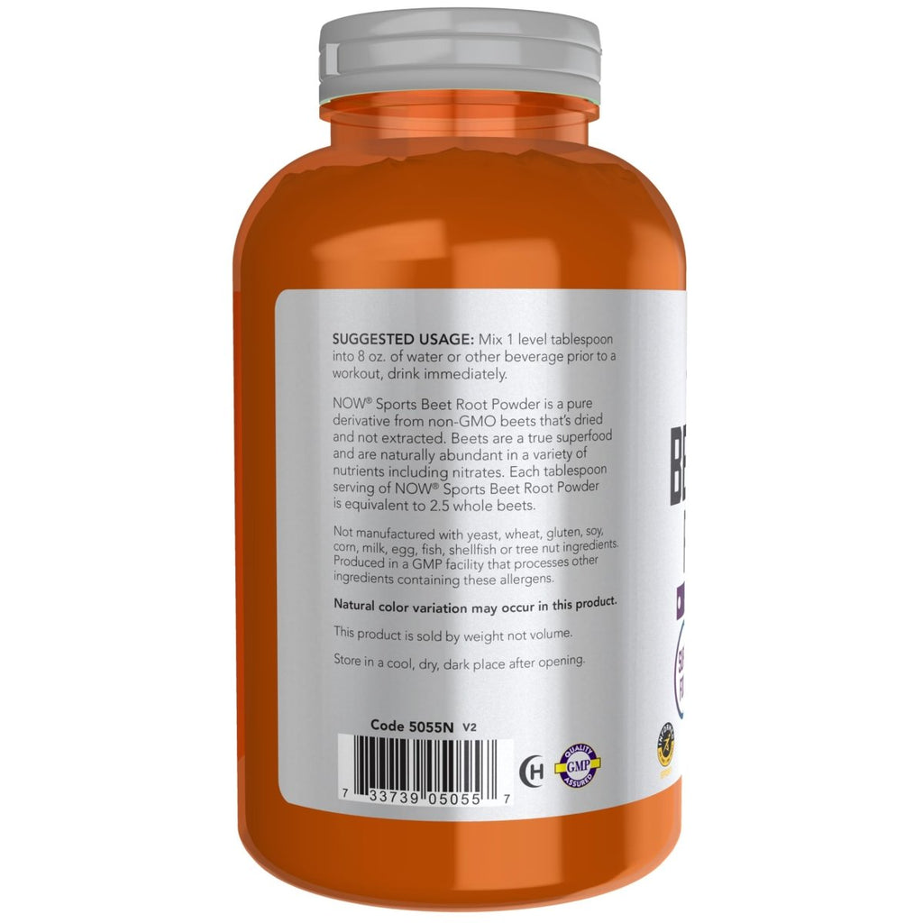 Poudre de Betterave Now Sports 340g - 5055