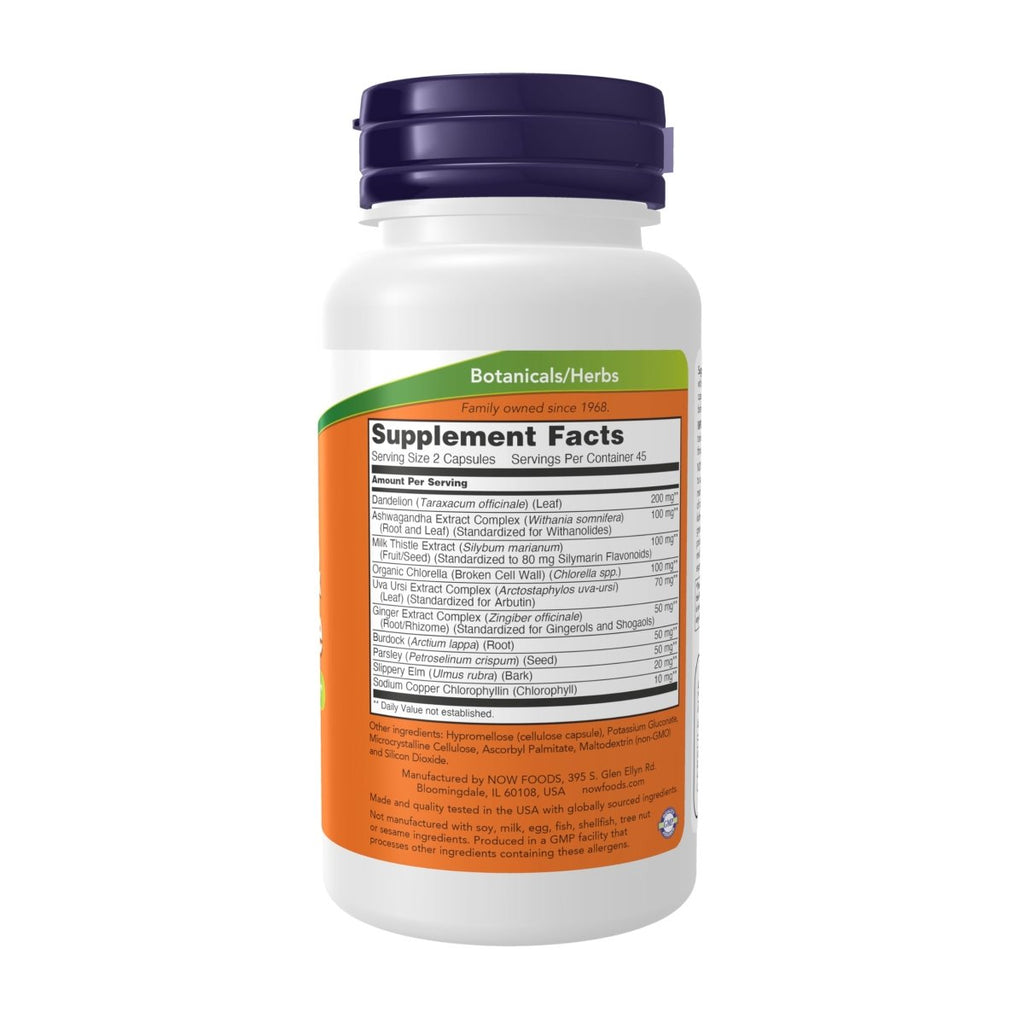 NOW Supplements, Detox and Cleanse, 90 Veg Capsules, Liver and Kidney