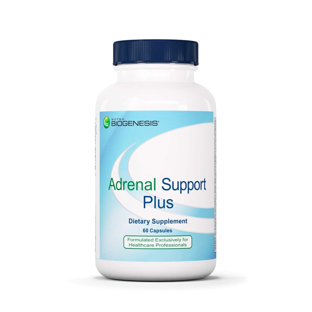 Nutra BioGenesis - Soutien des surrénales Plus - Prégnénolone, DHEA, herbes et micronutriments pour aider à soutenir la fonction surrénale - 60 gélules