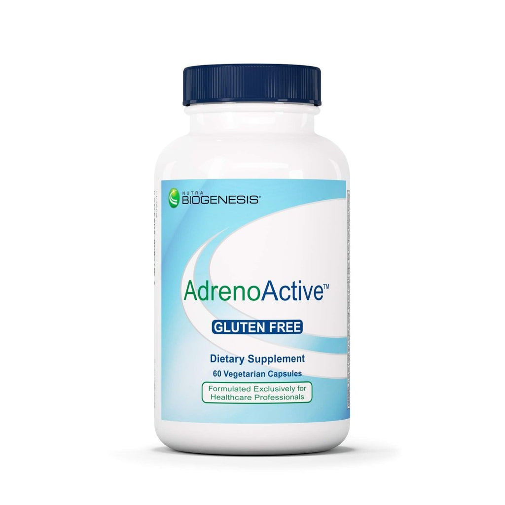 Nutra BioGenesis - AdrenoActive - - Gluten Free - 60 Capsules