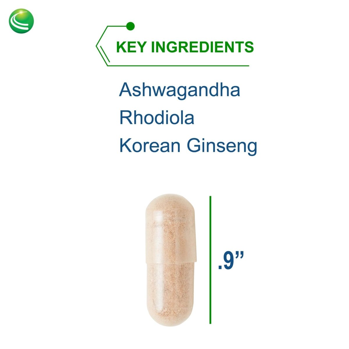 Nutra BioGenesis - BioAdaptogen Ultra - Ashwagandha, Rhodiola et Ginseng Coréen pour Aider à Soutenir la Réponse au Stress et la Santé des Neurotransmetteurs - 60 Capsules