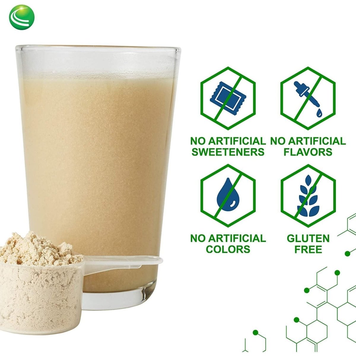 Nutra BioGenesis - BioCleanse Plus - Enzymes digestives, chardon-marie et mélange de protéines végétales pour la digestion, la détoxification et la purification du foie - Sans gluten, poudre - 1,9 lb