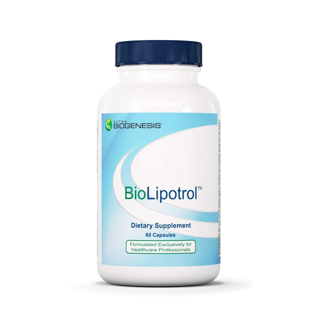 Nutra BioGenesis BioLipotrol - Soutien Cardiaque et Contrôle du Cholestérol - 60 Gélules