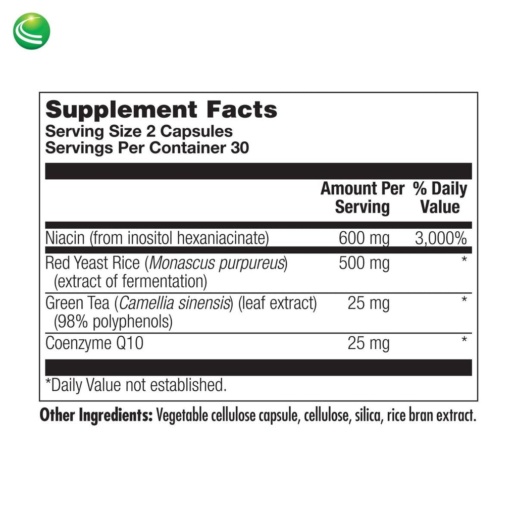 Nutra BioGenesis BioLipotrol - Soutien Cardiaque et Contrôle du Cholestérol - 60 Gélules