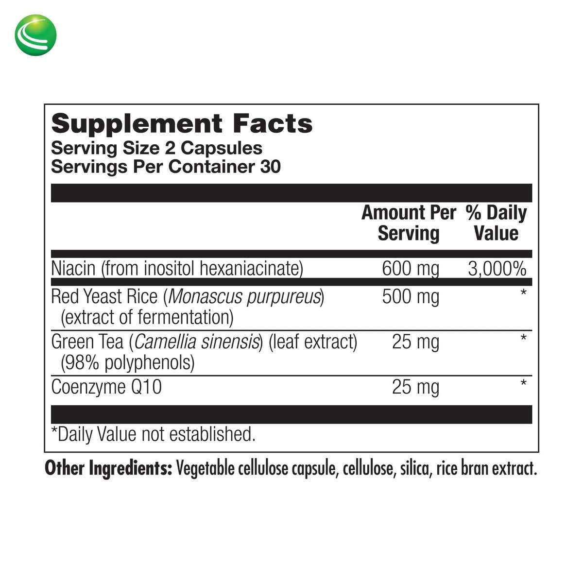 Nutra BioGenesis BioLipotrol - Soutien Cardiaque et Contrôle du Cholestérol - 60 Gélules