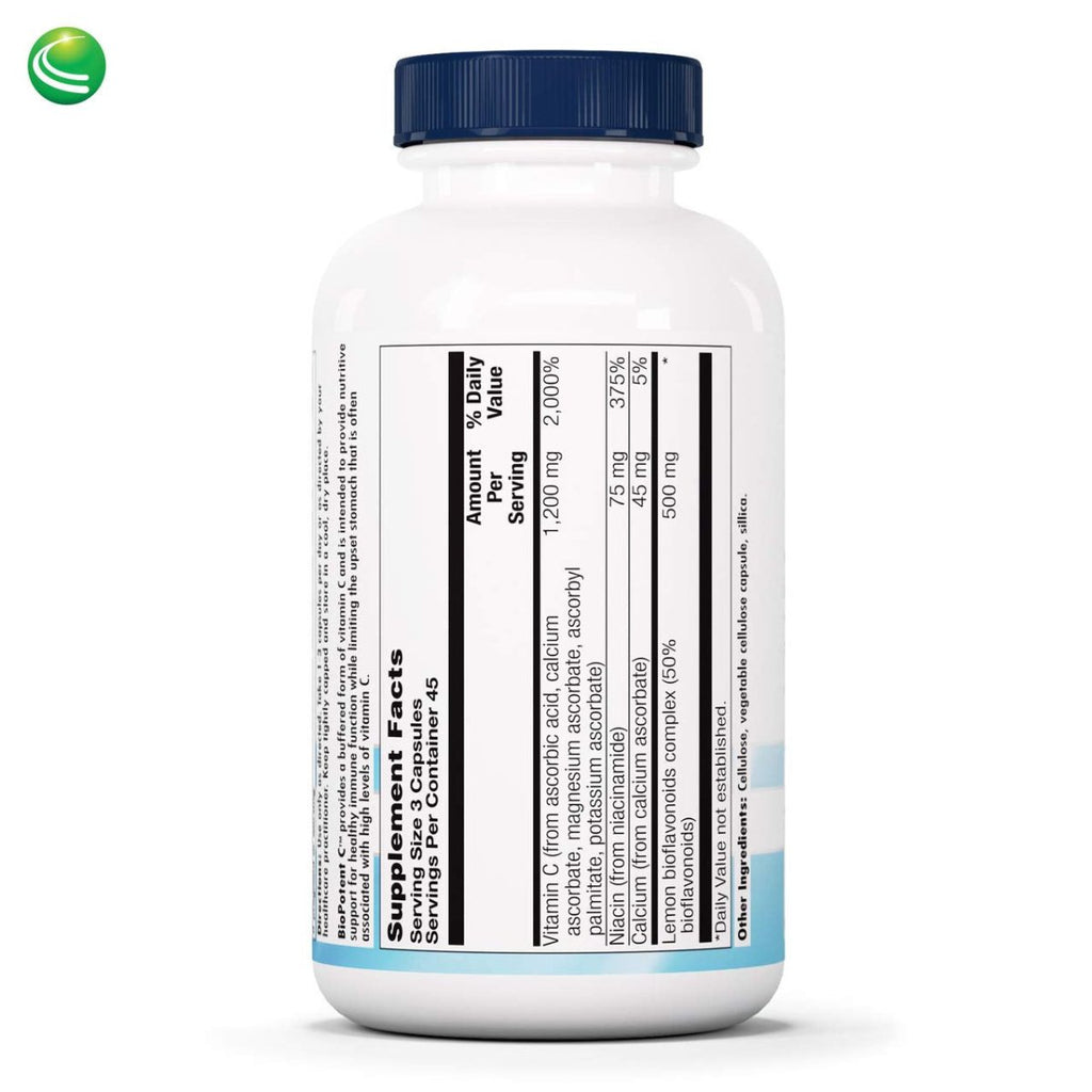 Nutra BioGenesis BioPotent C 135 Capsules