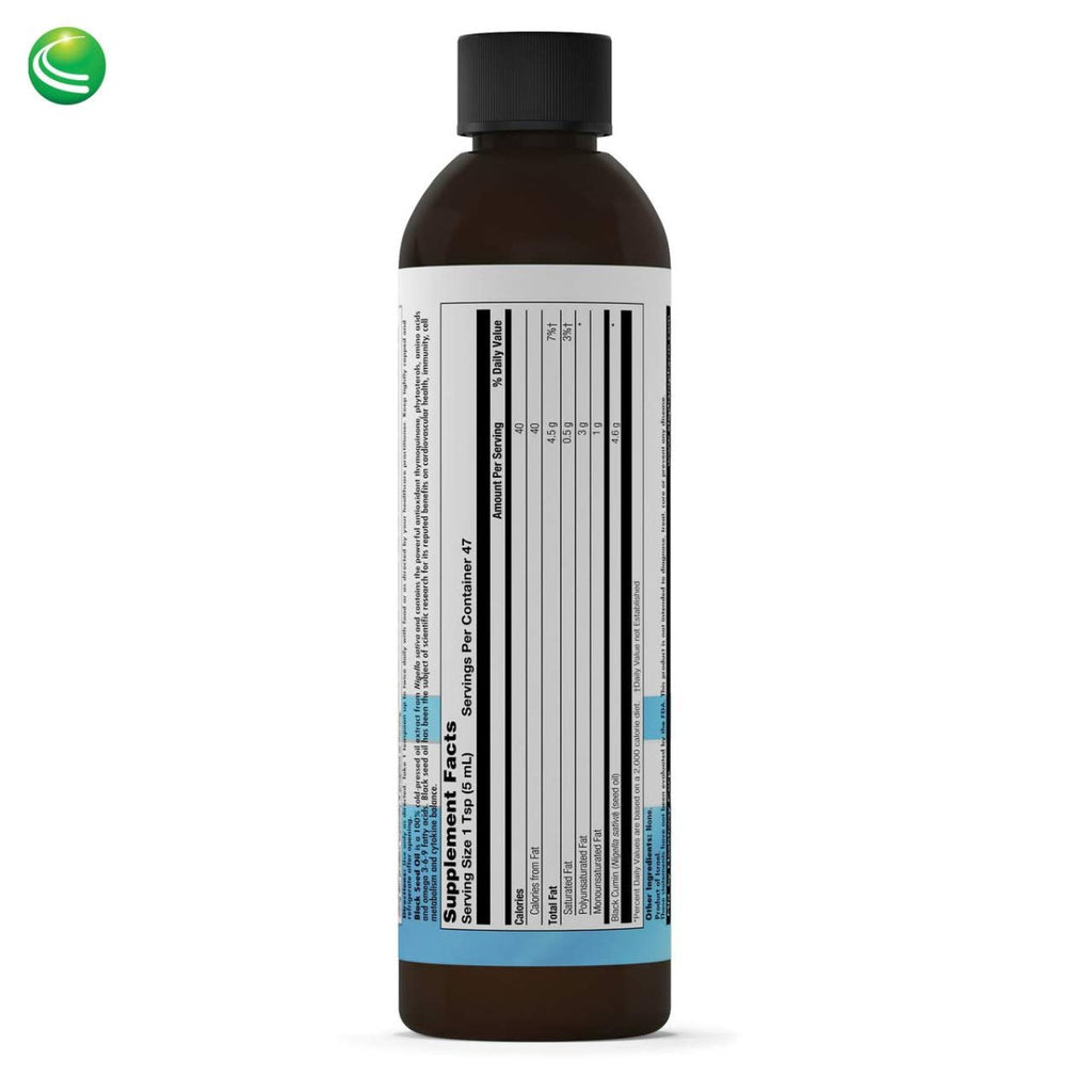 Nutra BioGenesis - Huile de nigelle - Extrait de graines de cumin noir - Végétalien, sans gluten, sans OGM - 236 ml