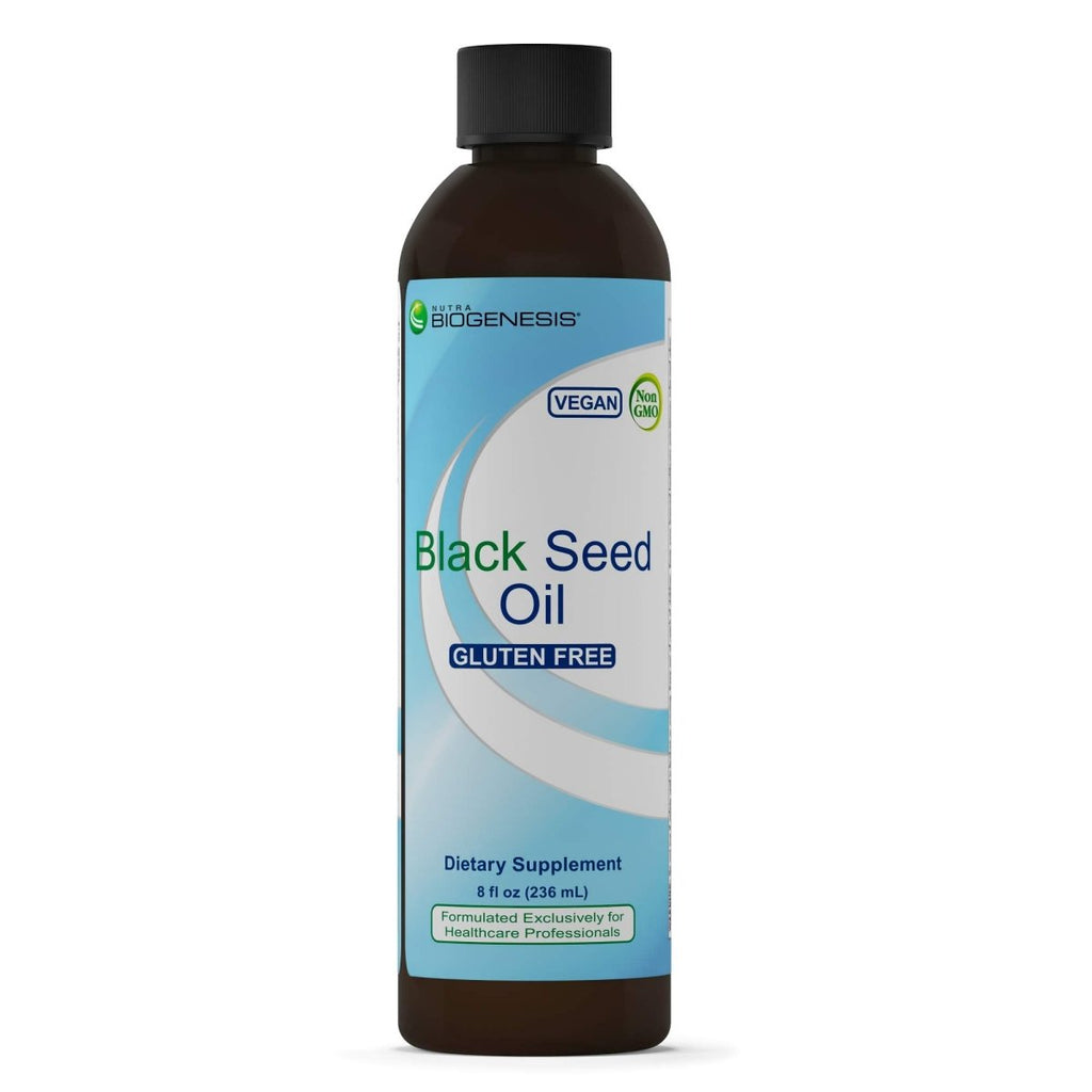 Nutra BioGenesis - Huile de nigelle - Extrait de graines de cumin noir - Végétalien, sans gluten, sans OGM - 236 ml