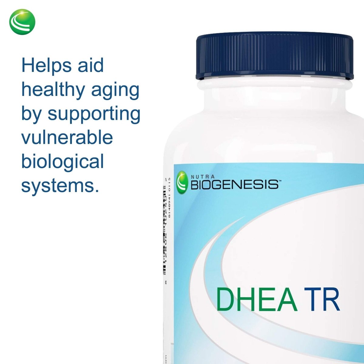 Nutra BioGenesis - DHEA TR - - 10 mg, 120 gélules