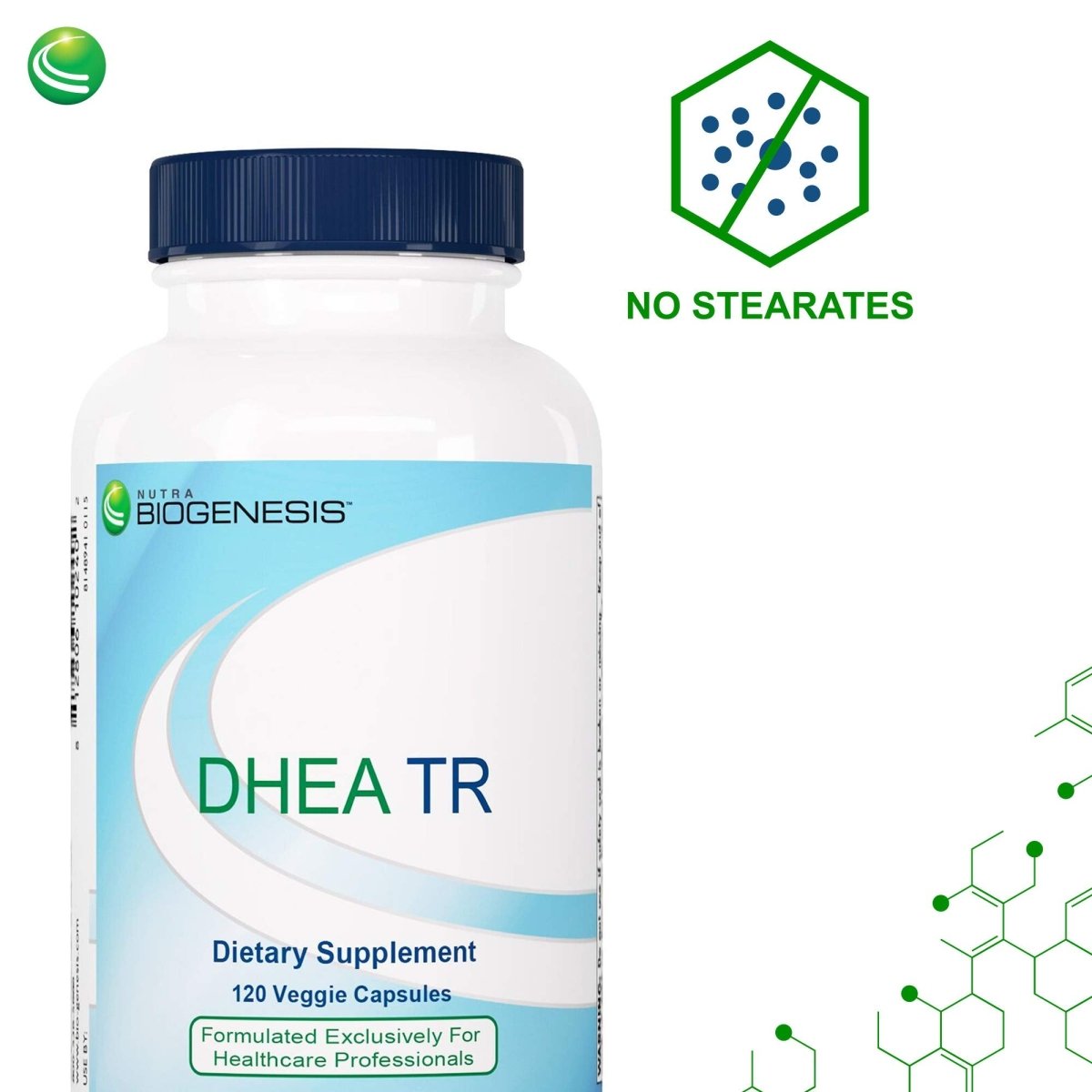 Nutra BioGenesis - DHEA TR - - 10 mg, 120 gélules