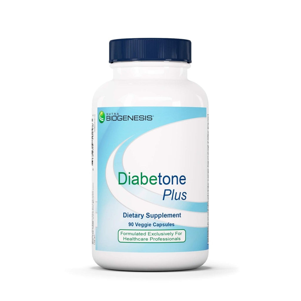 Nutra BioGenesis - Diabetone Plus - Gymnema, Bitter Melon, Biotin and Chromium to Help Support Metabolic Balance - 90 Capsules