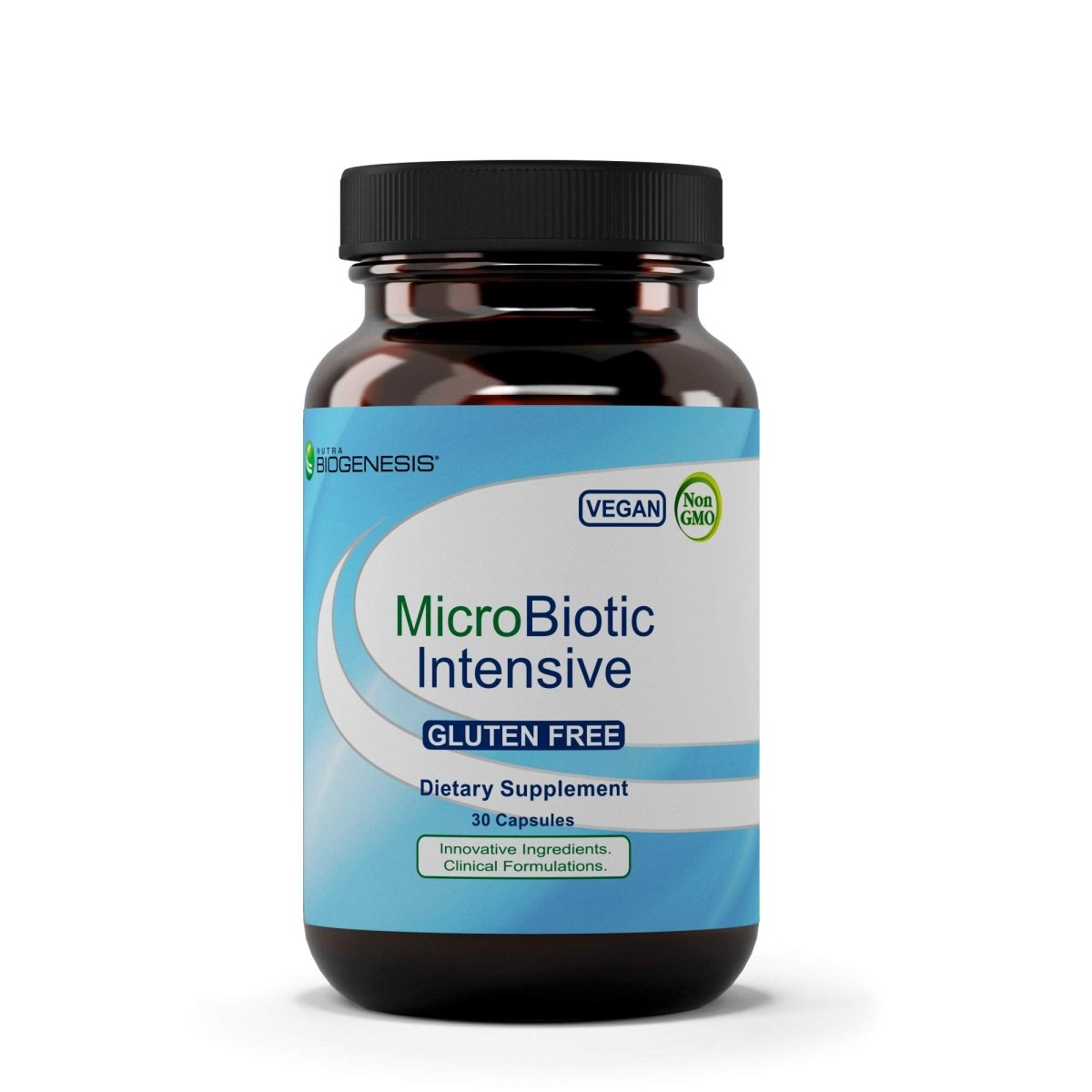 Nutra BioGenesis MicroBiotic Probiotique Intensif, 30 Gélules