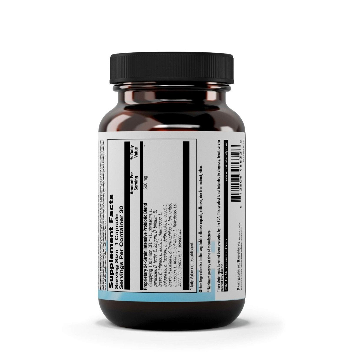 Nutra BioGenesis MicroBiotic Probiotique Intensif, 30 Gélules