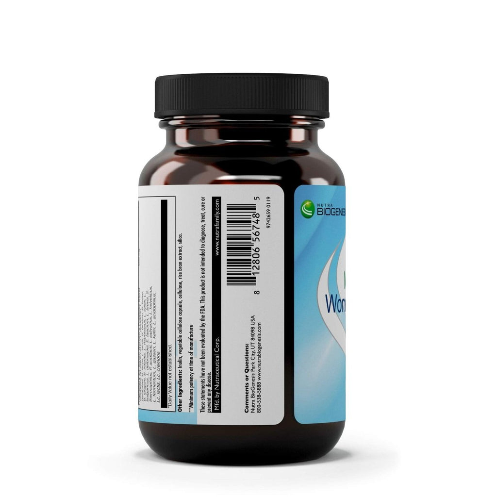 Nutra BioGenesis Probiotique Complet MicroBiotic Femme, 30 Gélules