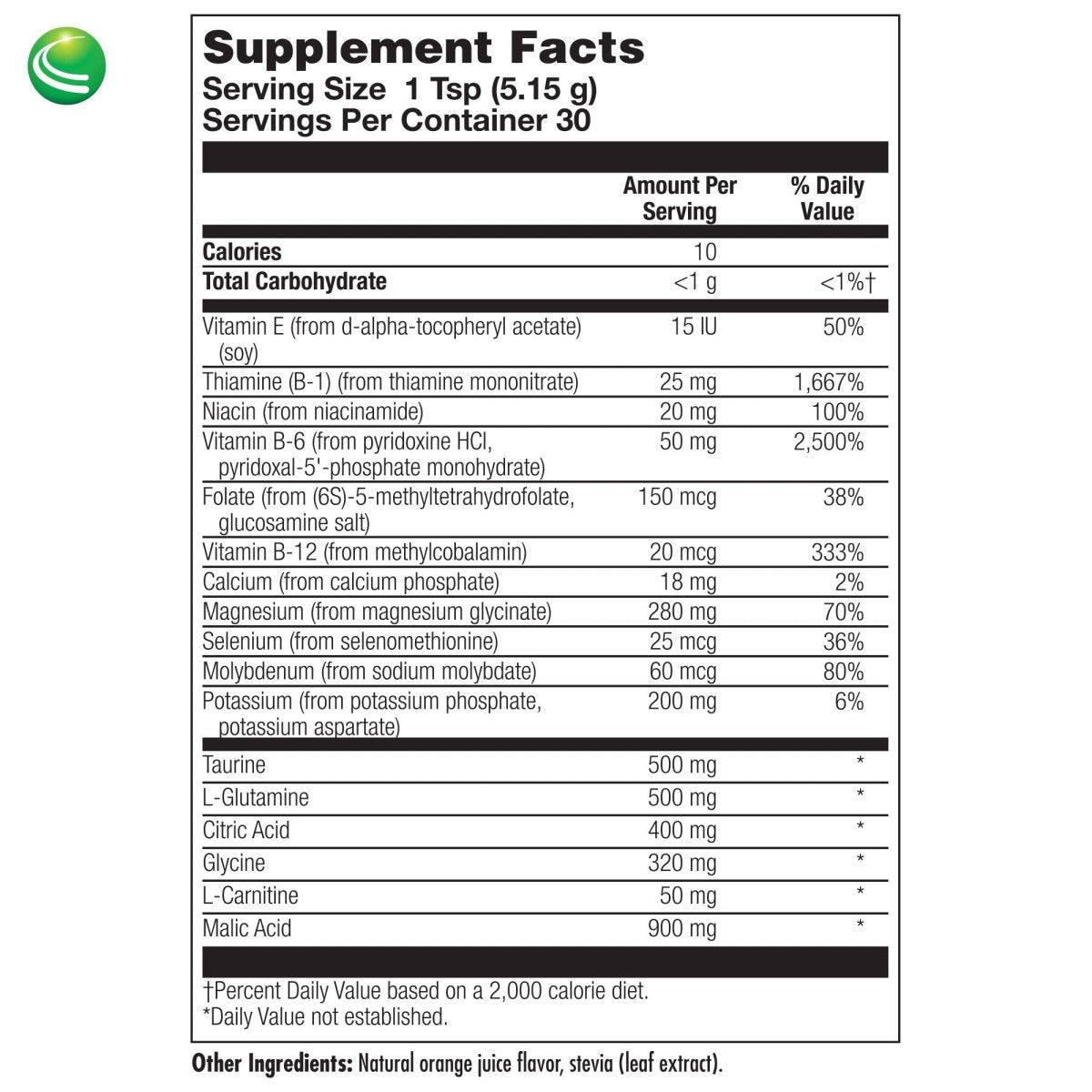 Nutra BioGenesis - Muscle Aid - Acide Malique, Vitamines B, Acides Aminés et Électrolytes pour l'Énergie Cellulaire et le Soutien Musculaire - Sans Gluten - 153 g