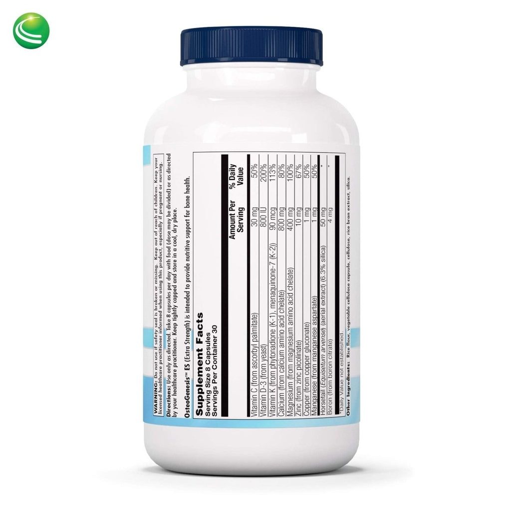 Nutra BioGenesis OsteoGenesis ES (Extra Fort) 240 Gélules