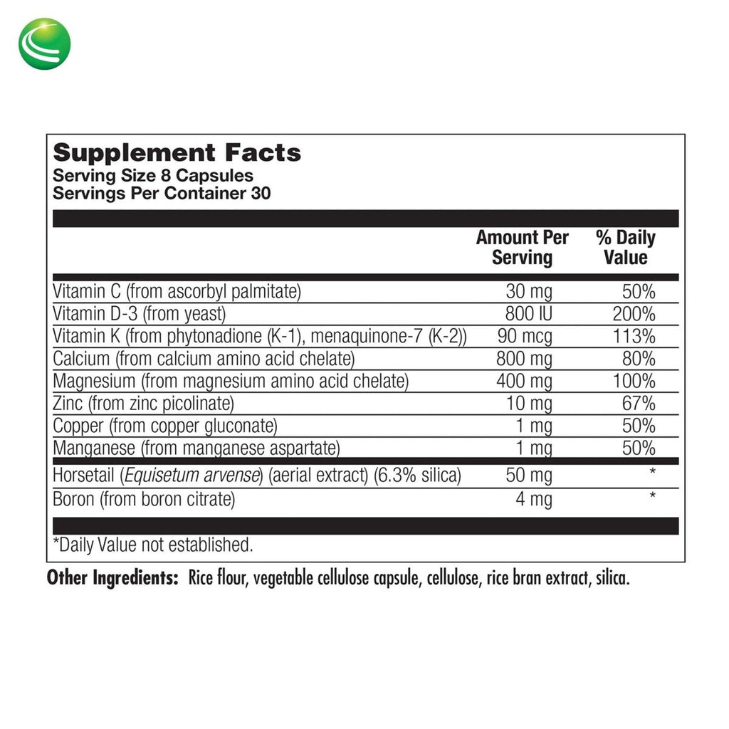 Nutra BioGenesis OsteoGenesis ES (Extra Fort) 240 Gélules