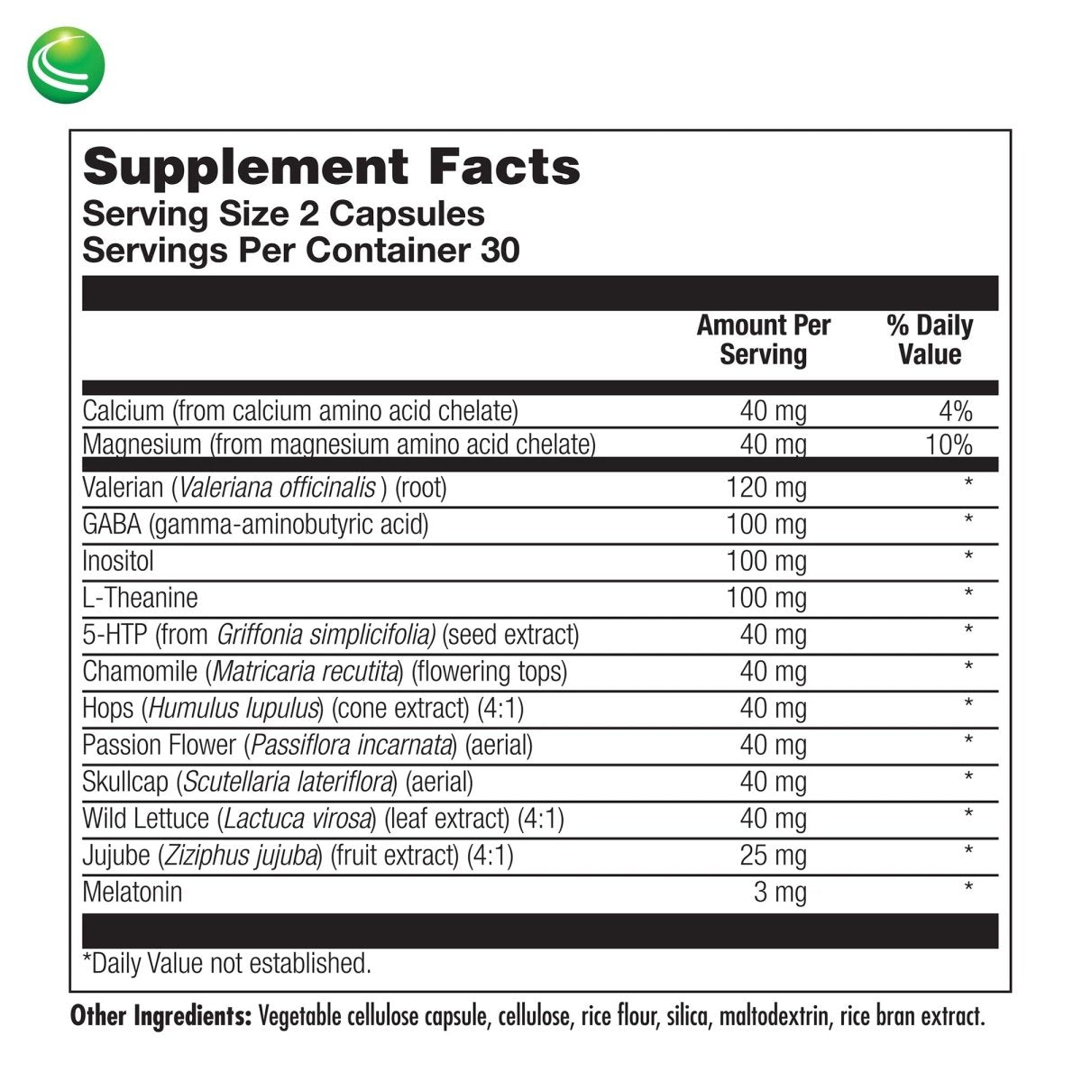 Nutra Biogenesis Sleep Factors 60 Capsules