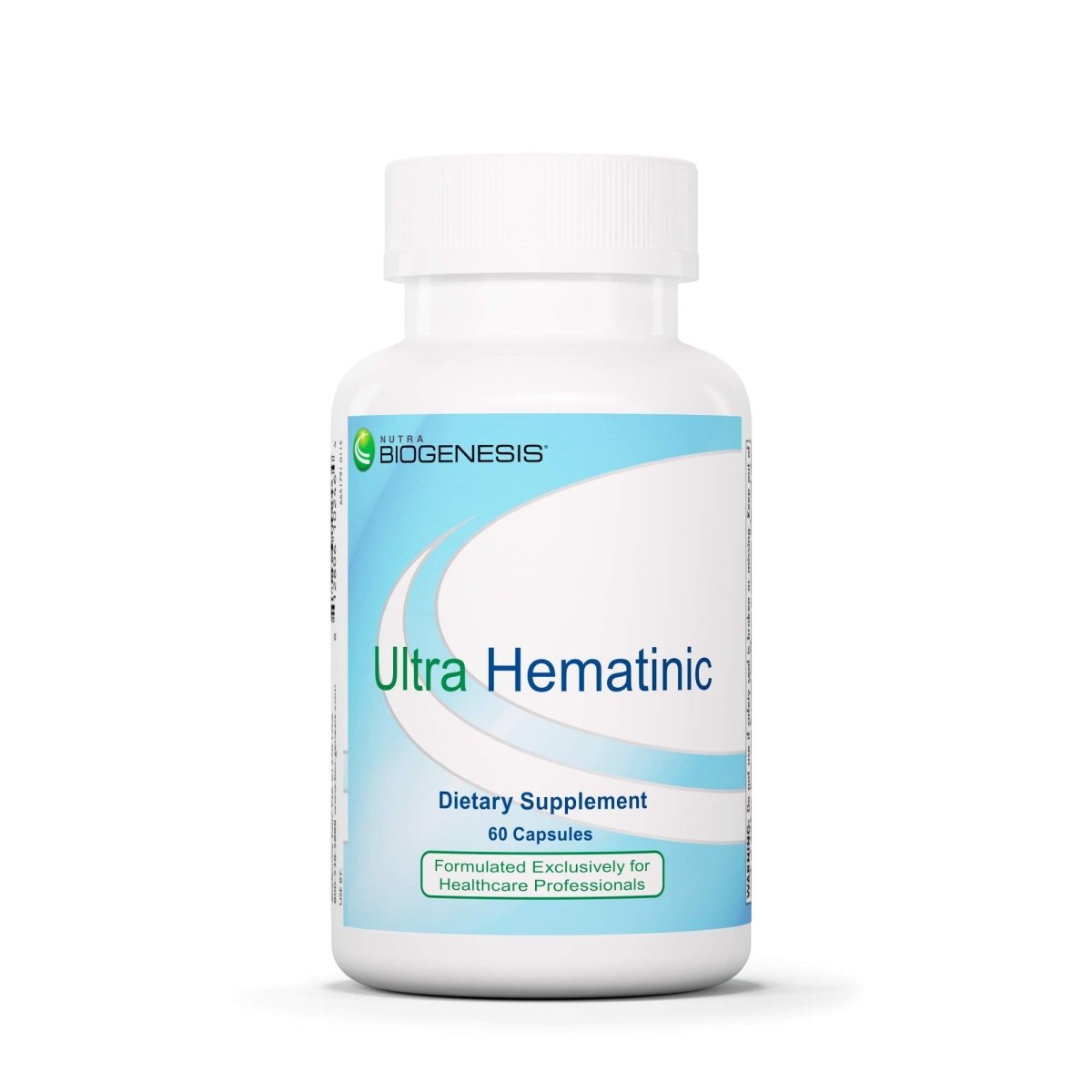 Nutra BioGenesis - Ultra Hematinic -, Soutien des globules rouges et énergie - 60 capsules