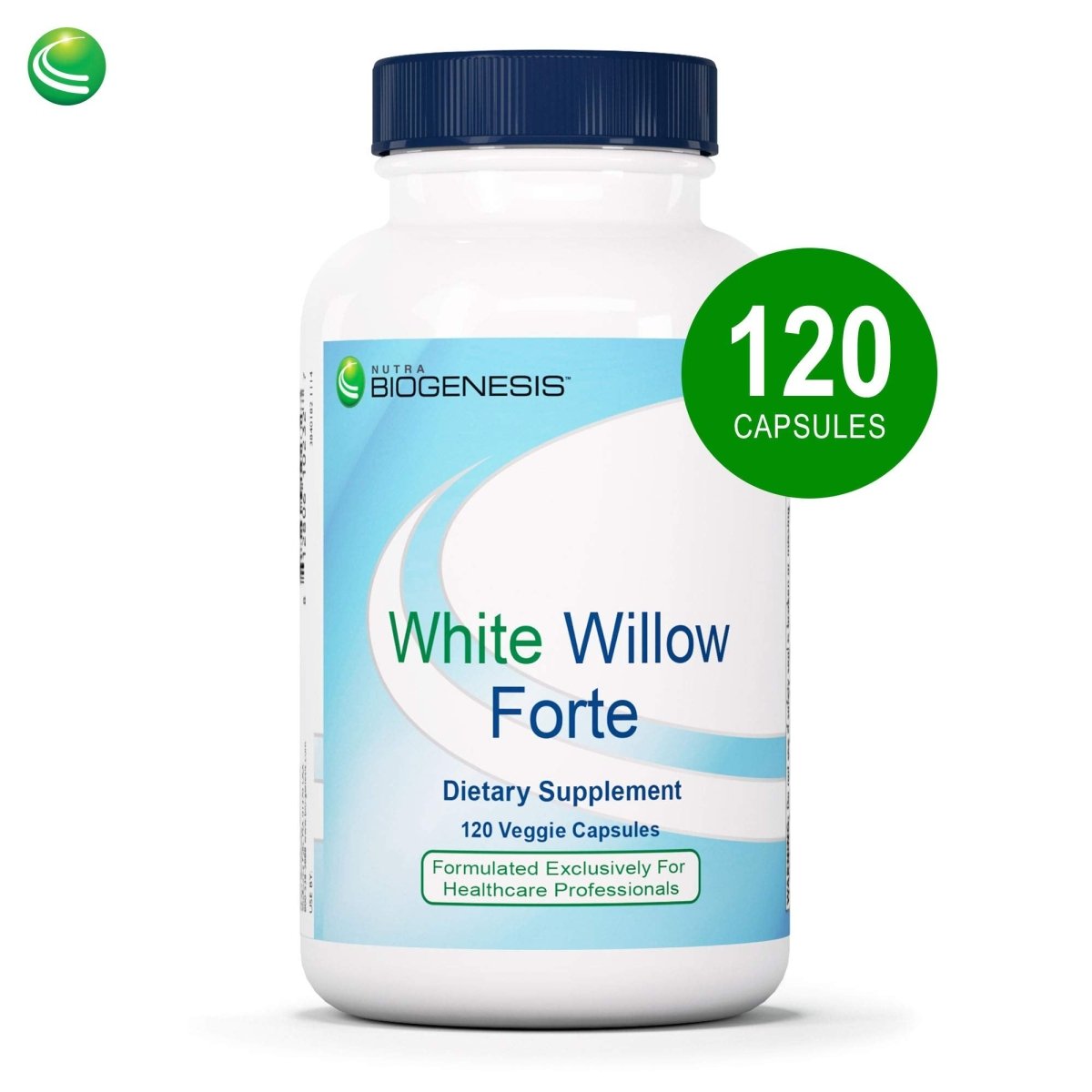 Nutra BioGenesis - Saule Blanc Forte - 120 Gélules