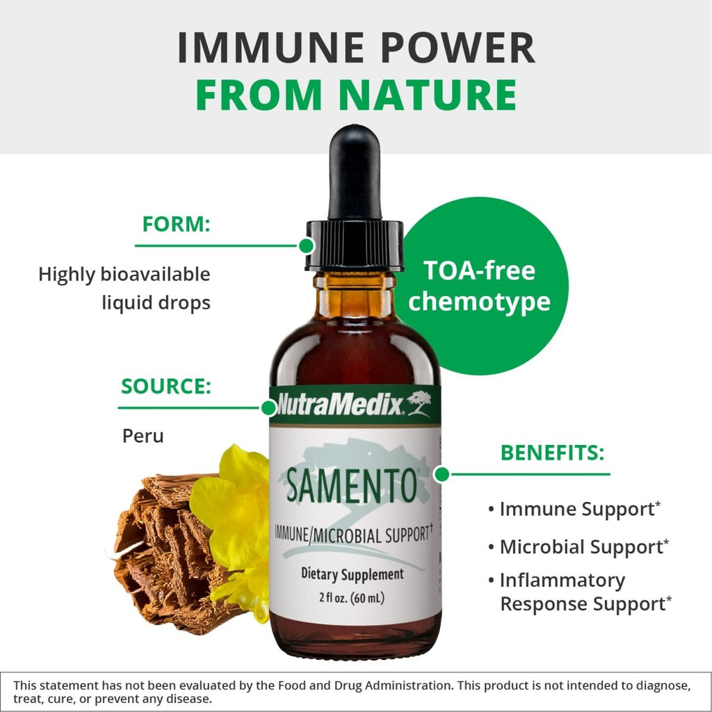 Teinture de Samento NutraMedix 30 ml