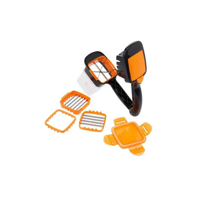 Hachoir Nutri Chopper 5-en-1, trancheuse de cuisine manuelle