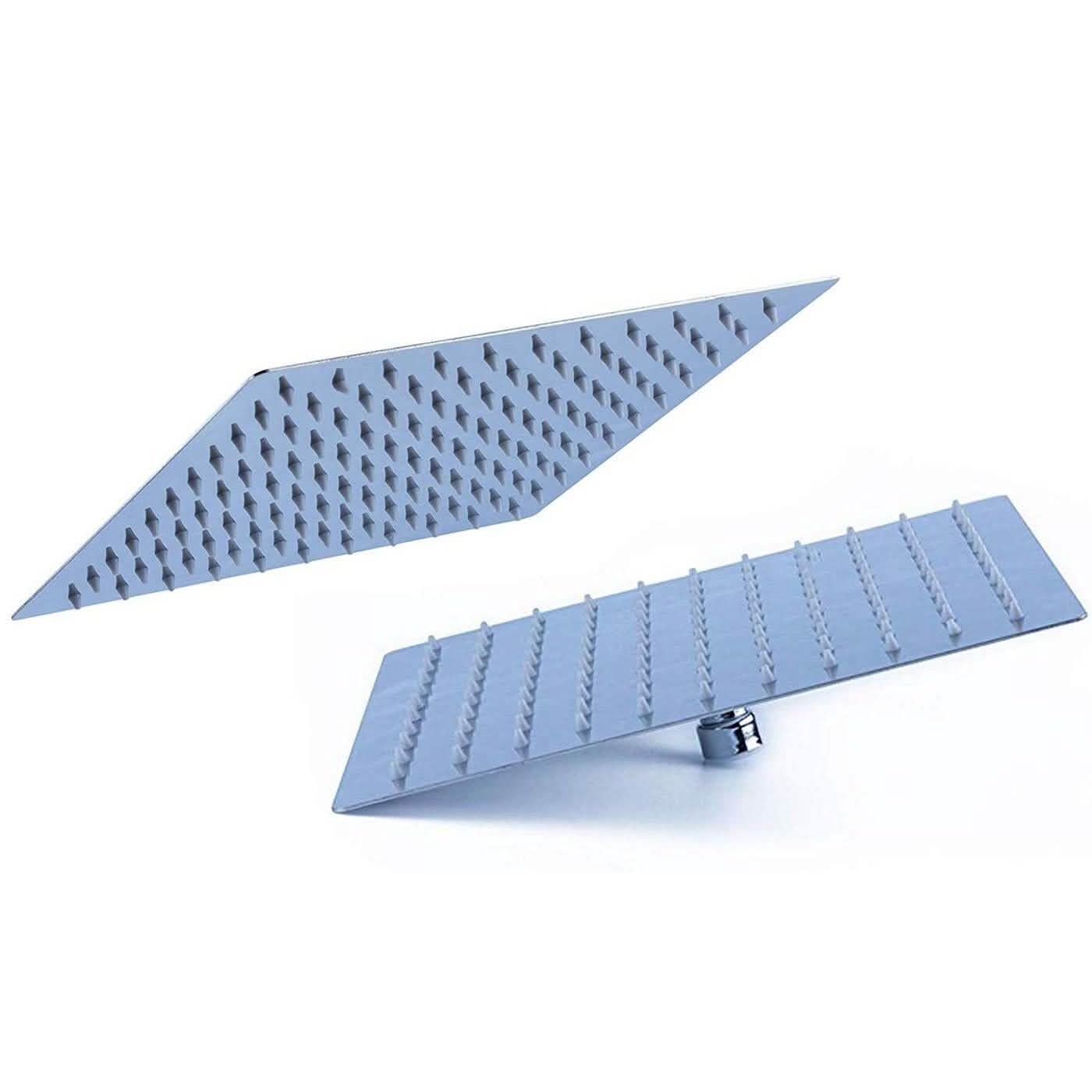 Pommeau de douche cascade ultra-plat carré Nuvita