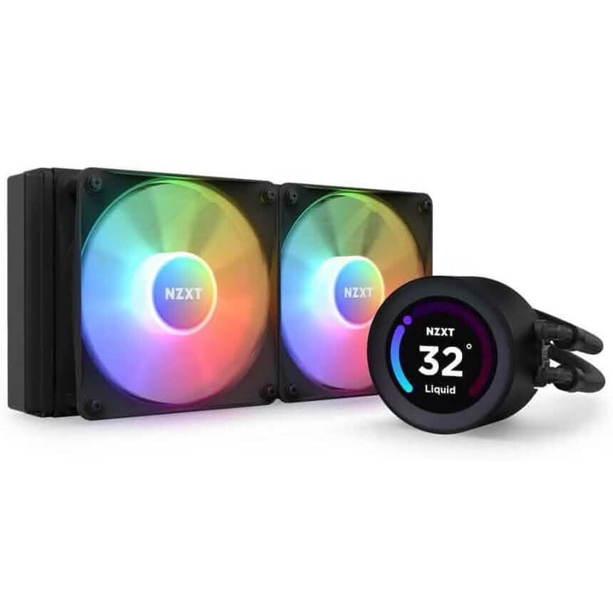 NZXT Kraken Elite 240 RGB - RL-KR24E-B1-240mm Refroidisseur Liquide AIO pour CPU (Reconditionné)