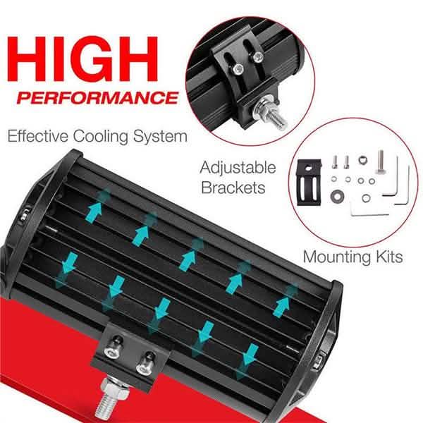 Projecteur antibrouillard de conduite SUV 4x4 tout-terrain