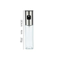 Vaporisateur d'huile pour la cuisson Bouteille de spray multifonction pour barbecue Friteuse à air Bouteille en verre Bouteille d d'huile Distributeur Bouteille de spray pour salade, pâtisserie, grillades, rôtissage, friture