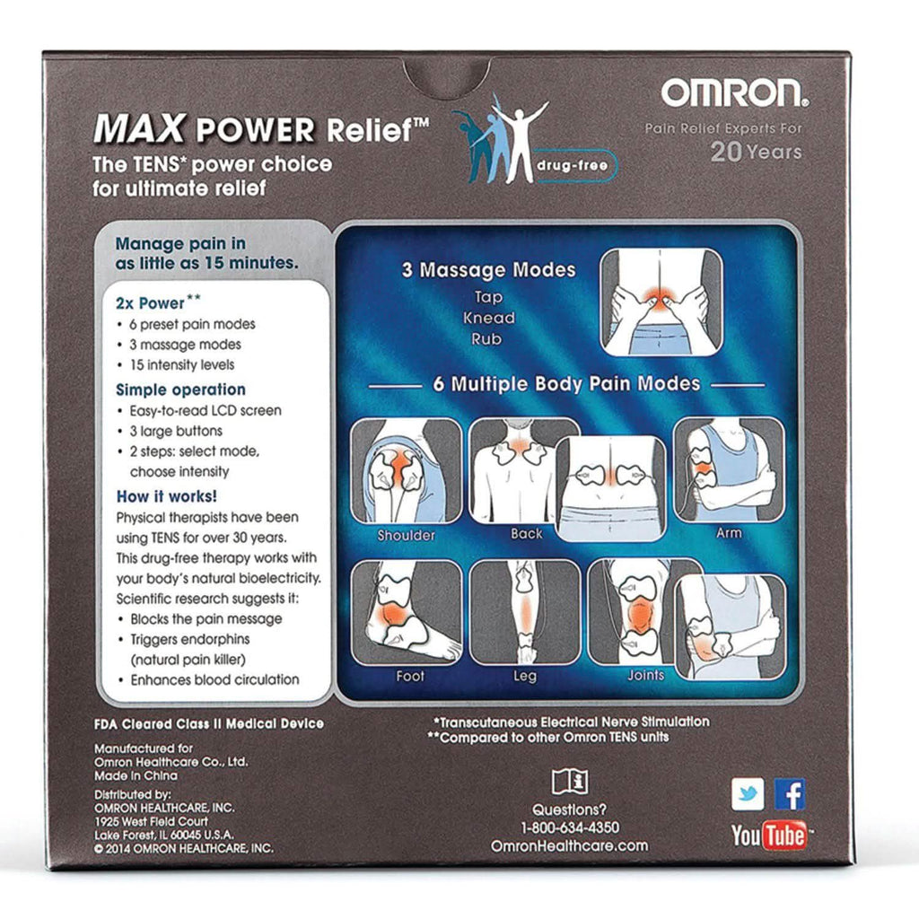 Omron PM3032 ElectroTHÉRAPIE Soulagement maximal de la douleur