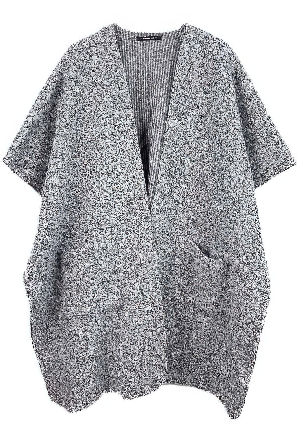 Kimono à poche ouverte sur le devant