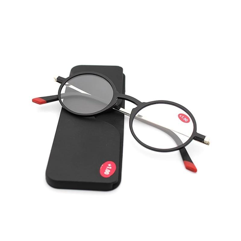Lunettes de lecture optiques pour hommes lumière bleue, lunettes de vue masculines TR90 rondes, lunettes de soleil pour femmes, petite monture, lunettes de soleil pour femmes