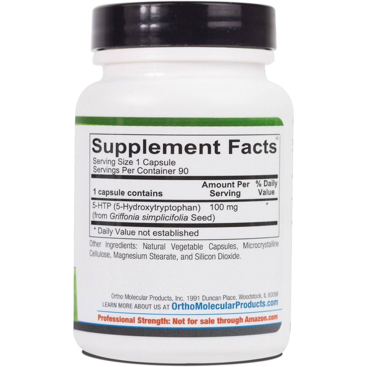 Ortho Molecular 5-HTP 100 mg 90 gélules
