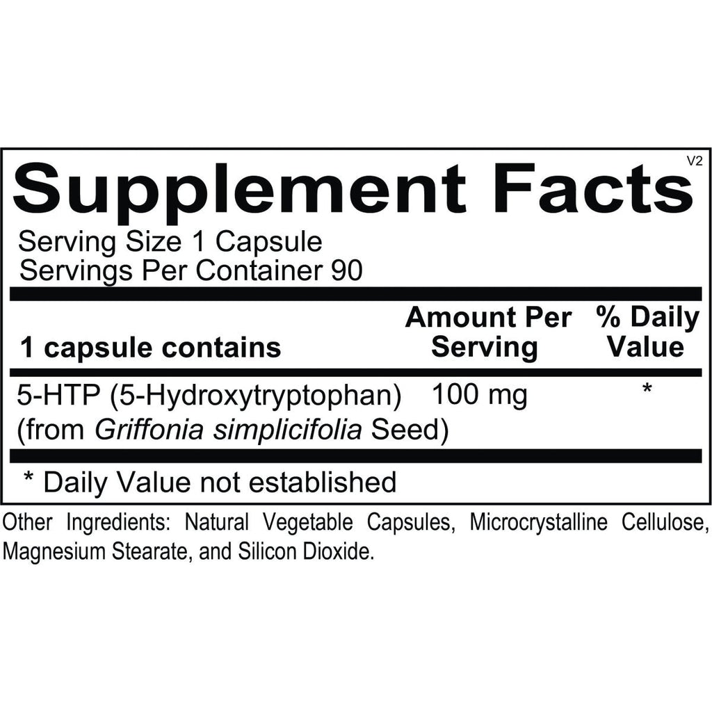 Ortho Molecular 5-HTP 100 mg 90 gélules