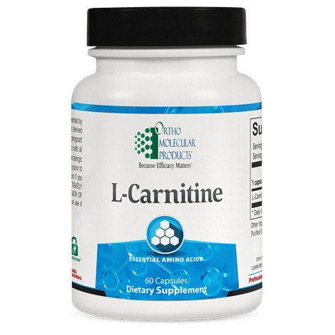 Ortho Molecular L-Carnitine 120 gélules