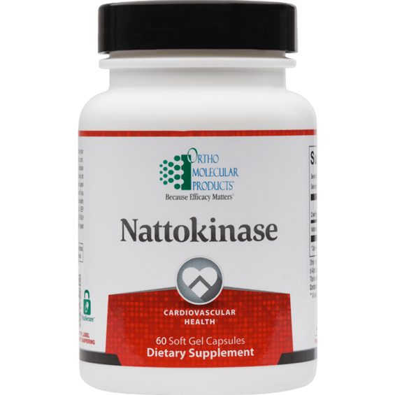 Ortho Molecular Nattokinase 60 gélules à enveloppe molle