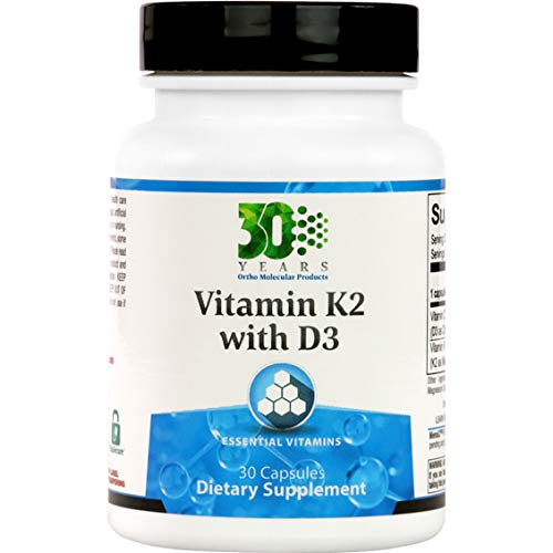 Ortho Molecular Products Produits - Vitamine K2 avec D3-30 Gélules