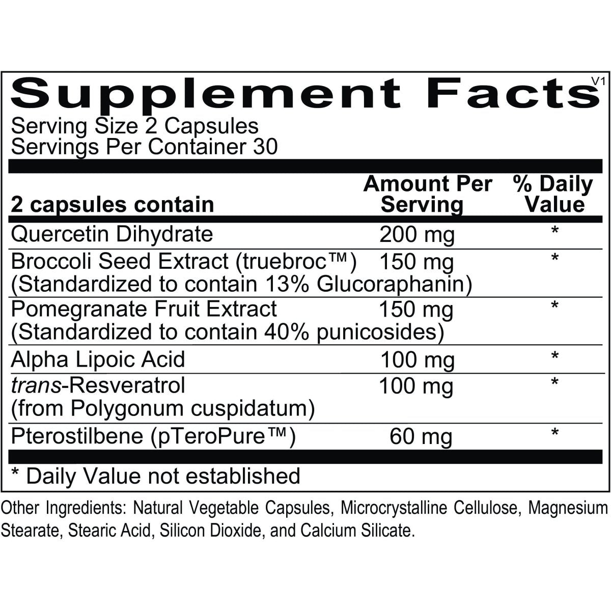 Ortho Molecular - Resvoxitrol - 60 gélules
