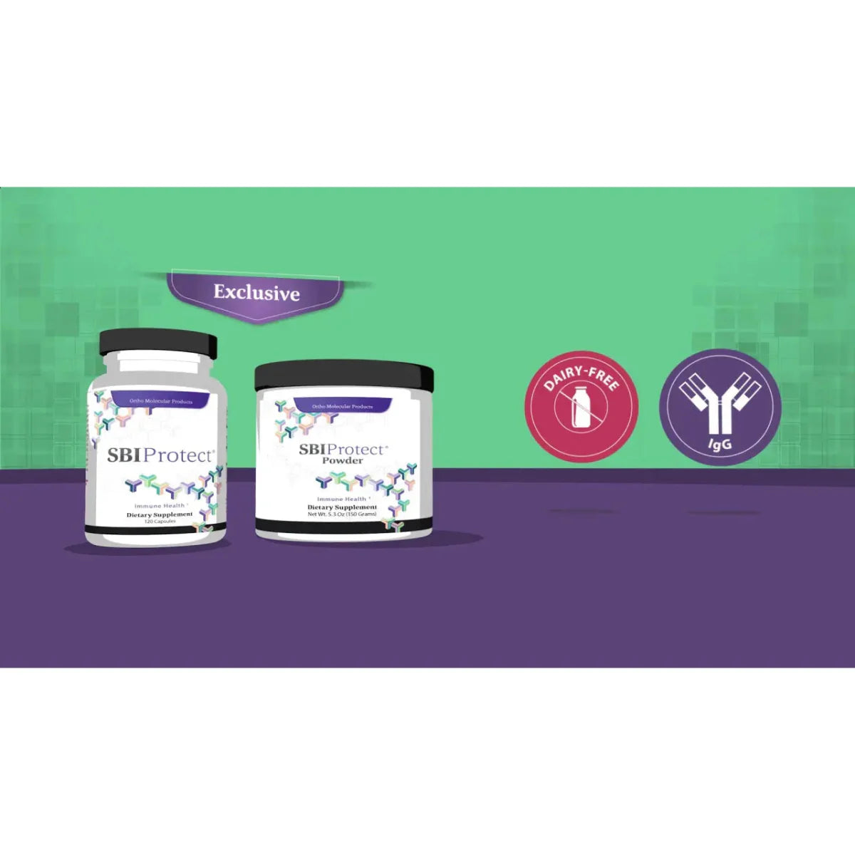 Ortho Molecular SBI Protect 120 gélules