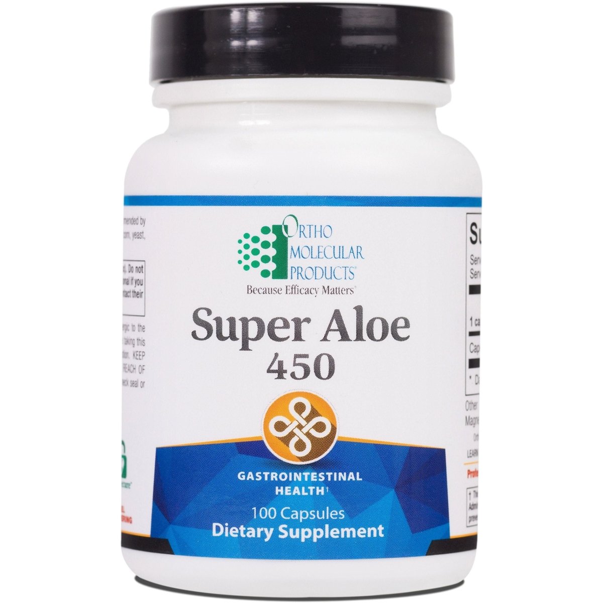 Ortho Molecular - Super Aloe 450 - 100 Gélules