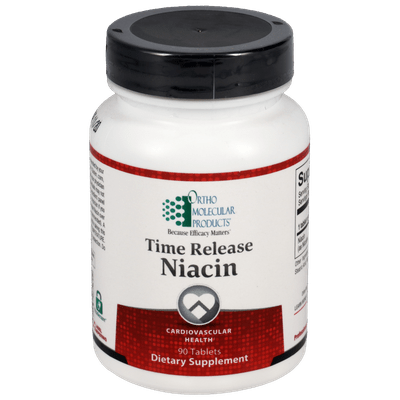 Ortho Molecular Time Release Niacin 90 Tablets
