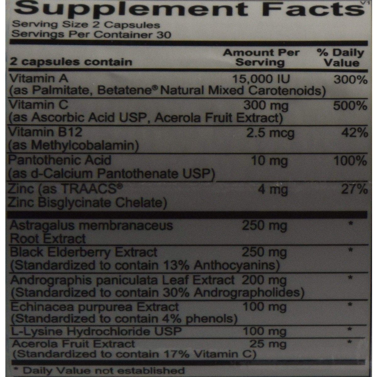 Ortho Molecular Viracid, 60 capsules