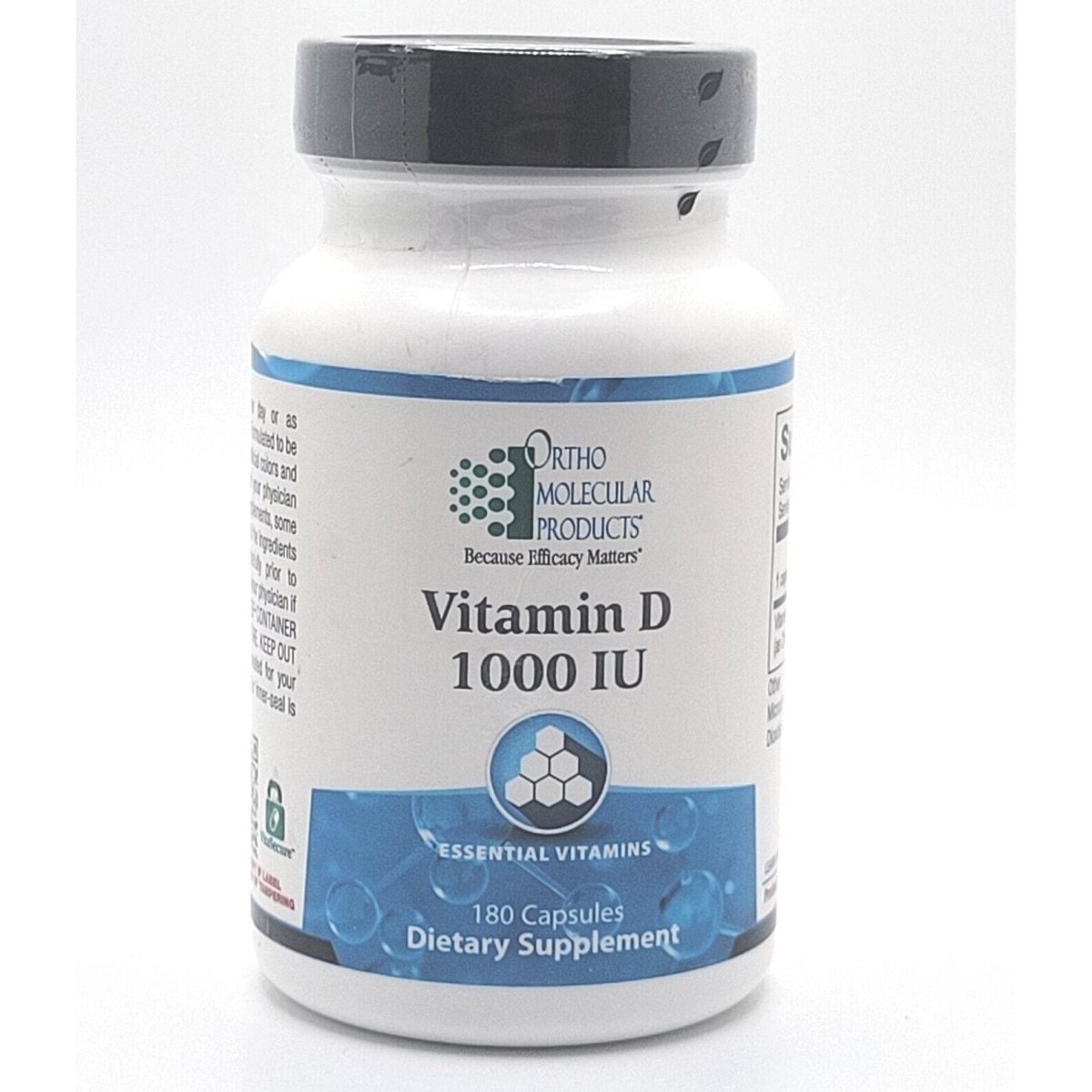 Ortho Molecular Vitamin D 1,000 IU 180 Capsules