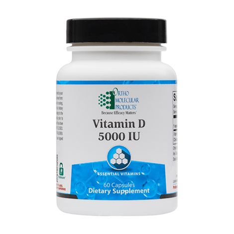 Ortho Molecular Vitamine D 5 000 UI 60 gélules
