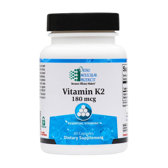 Vitamine K2 Ortho Molecular 180 mcg 60 gélules végétales