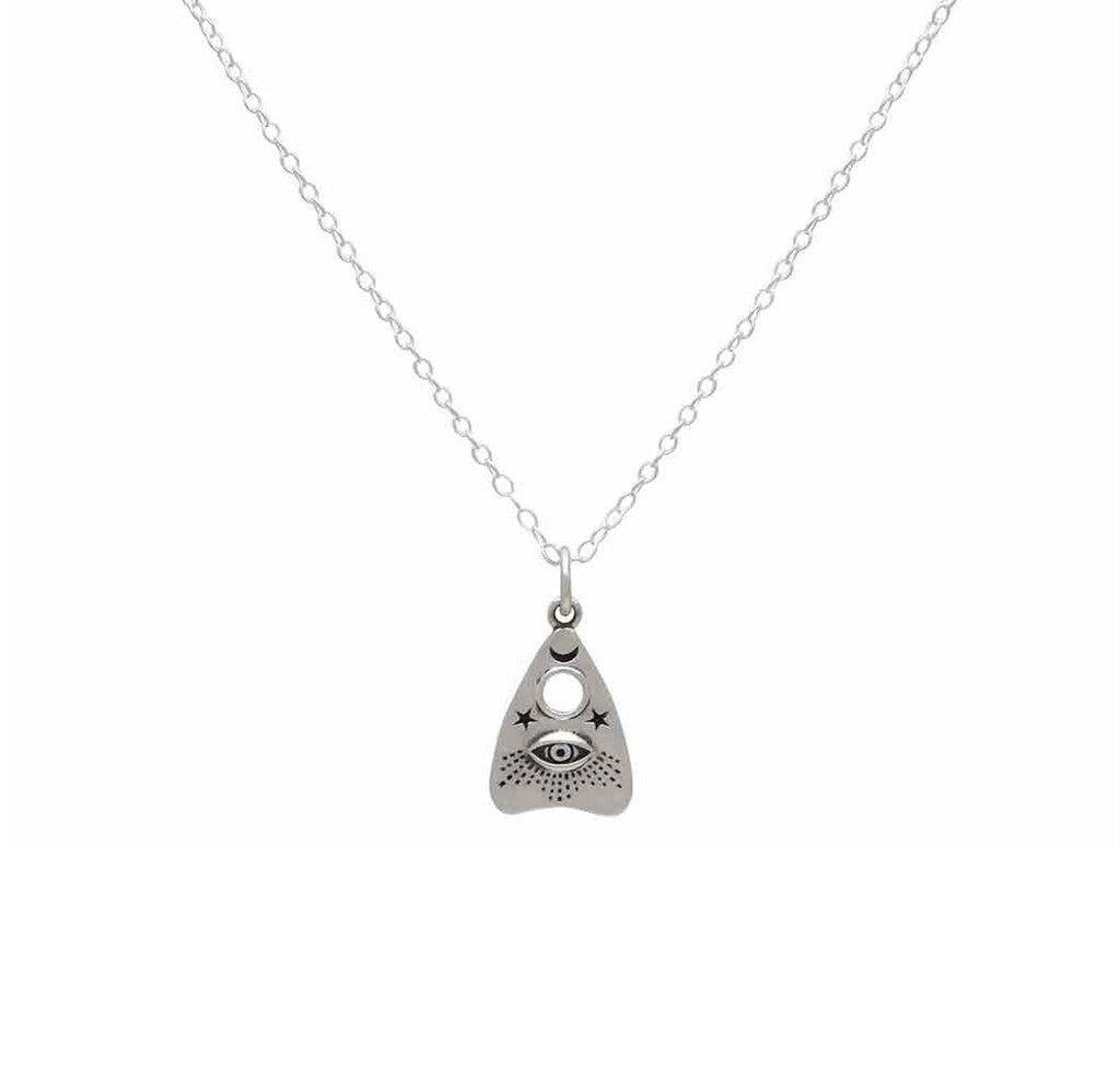 Ouija Planchette Charm Necklace