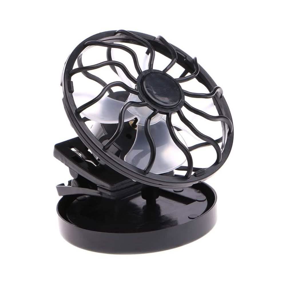 Ventilateur solaire portatif à clipser