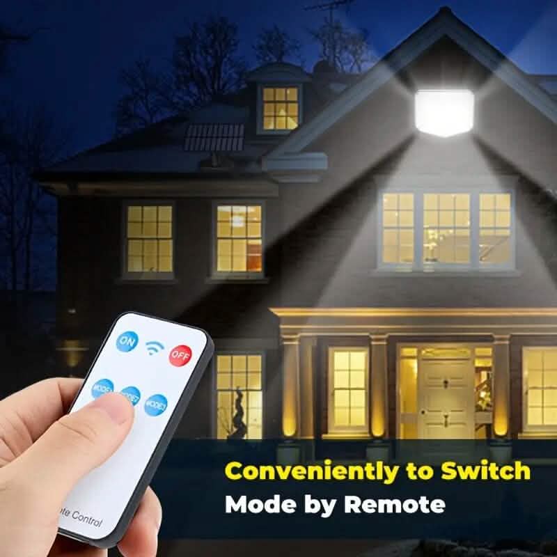 Lampes de sécurité solaires à LED d'extérieur