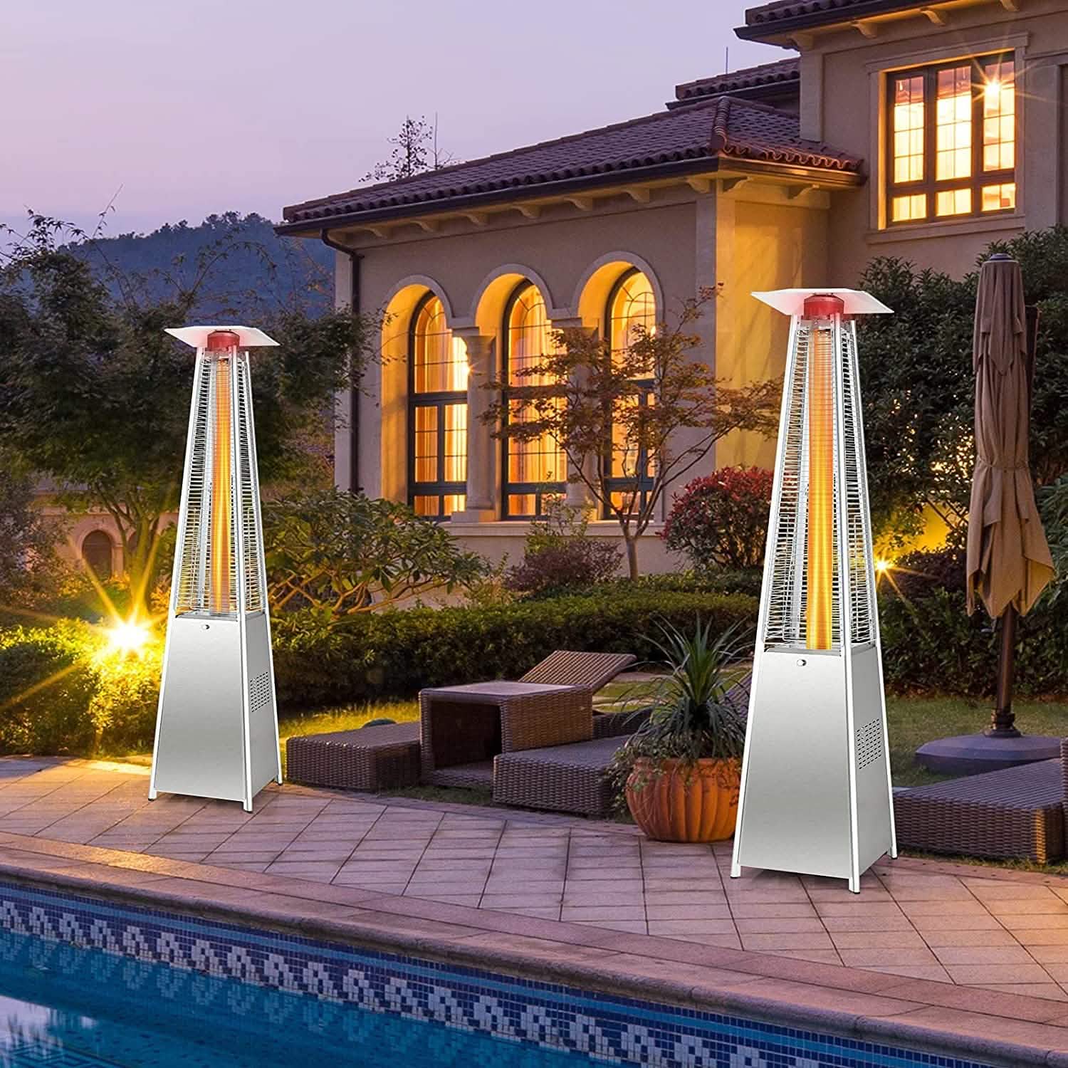 Chauffage de terrasse au propane